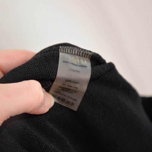 Alexander Wang Black Track Pants Joggers Sz XS - Picture 9 of 9